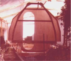 CW 975 multi-chine plywood sailboat